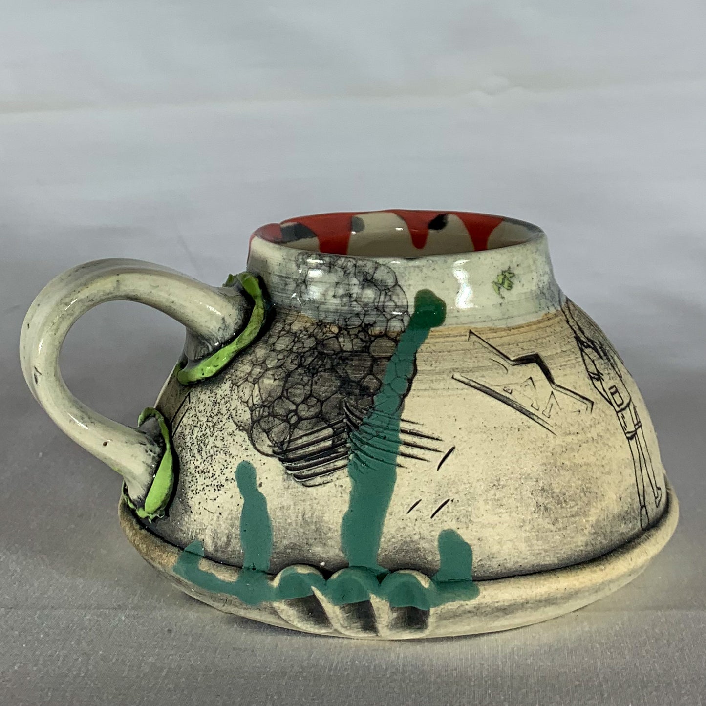 Pug boat mug