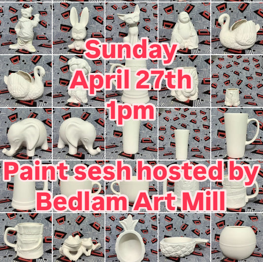 Sunday April 27th paint stuff at St Louis Virtuoso Collective