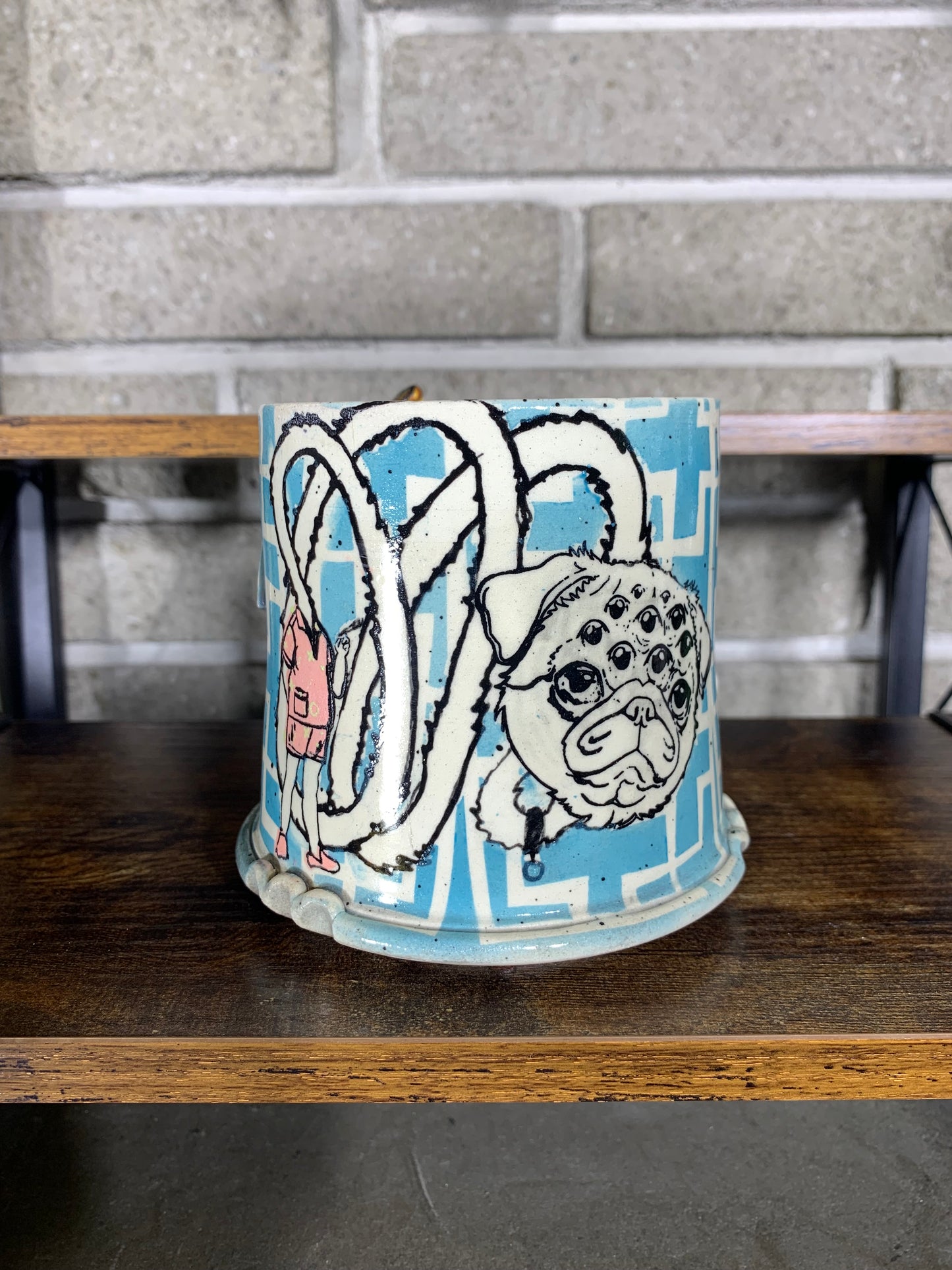 Goof pug mug